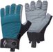 Black Diamond Crag Half-Finger Gloves Women's - Turquoise/Grey - XS