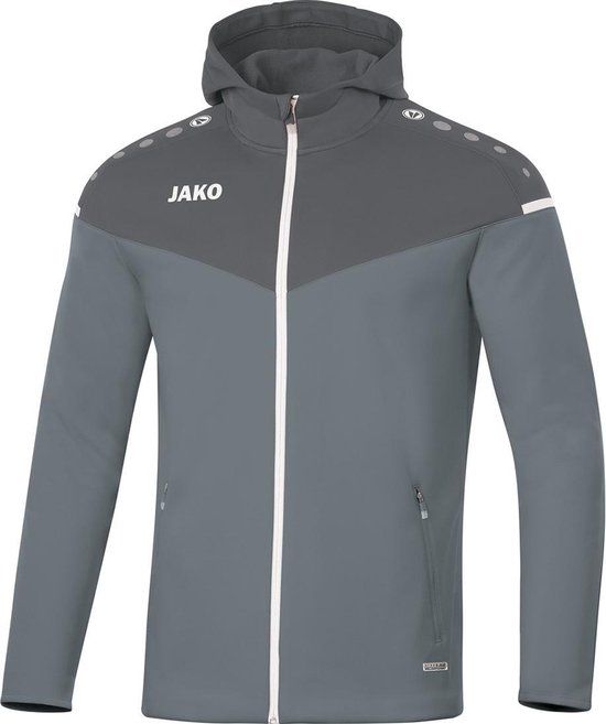 Jako Hooded jacket Champ 2.0 - Men - Grey - Size M