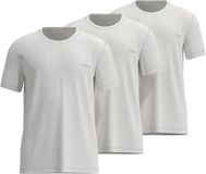 TOM TAILOR - Ohio - Heren Ondershirt met ronde hals - 3-pack - Wit
