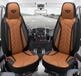 BREMER SITZBEZÜGE Autostoelhoezen voor Audi Q8 Bj ab 2018 – Stoelhoezen voor bestuurder en passagier in Zwart/Chocoladebruin