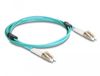 Delock 87908 InfiniBand en Glasvezelkabel 2 m LC Aqua