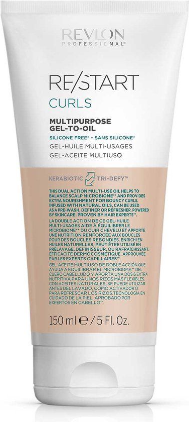 Revlon Restart Curls Multifunction Hair Oil 150 ml