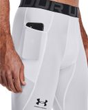 Under Armour UA Heatgear Armour Leggings Heren Sportlegging - Wit