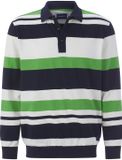 Babista heren Sweatshirt - 52/54 - groen - Katoen - Regular Fit