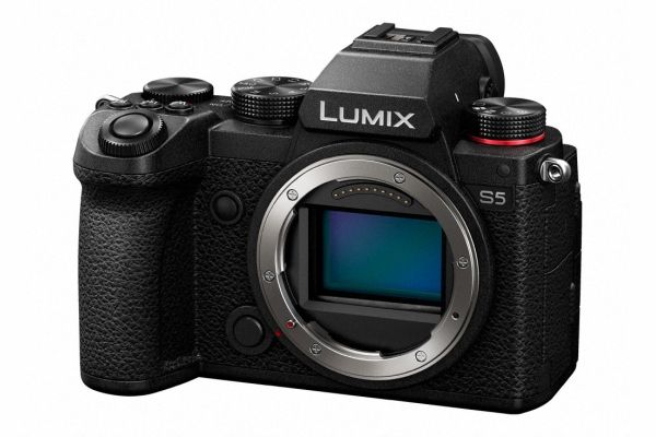 Panasonic Lumix S5 Mirrorless Camera Body - 24.2MP, 4K Video, Black