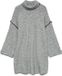 VERO MODA Robe en maille 'AWElla' gris chiné
