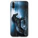 Beschermhoes Wiko Beschermhoes voor Wiko View 4, motief paarden, zwart