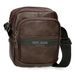 Pepe Jeans Horley Bagage- schoudertas voor heren, Bruin, Eén maat, Schoudertas met twee vakken
