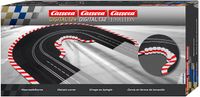 Carrera Racebaanonderdeel - DIGITAL 124/132/Evolution - Uitbreidingsset Haarspeldbocht - 7 Baanonderdelen onderdeel