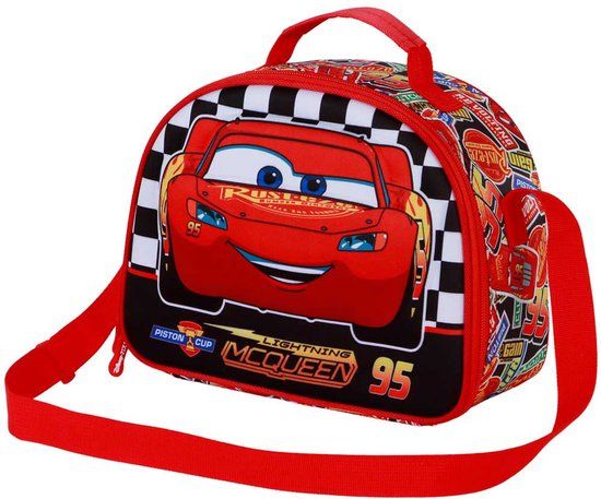 Disney, KARACTERMANIA, S.L. Thermische 3D-snacktas Cars 3D Rood Polyester