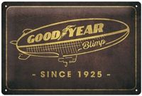 Goodyear Metalen Bord 20 x 30cm Blimp