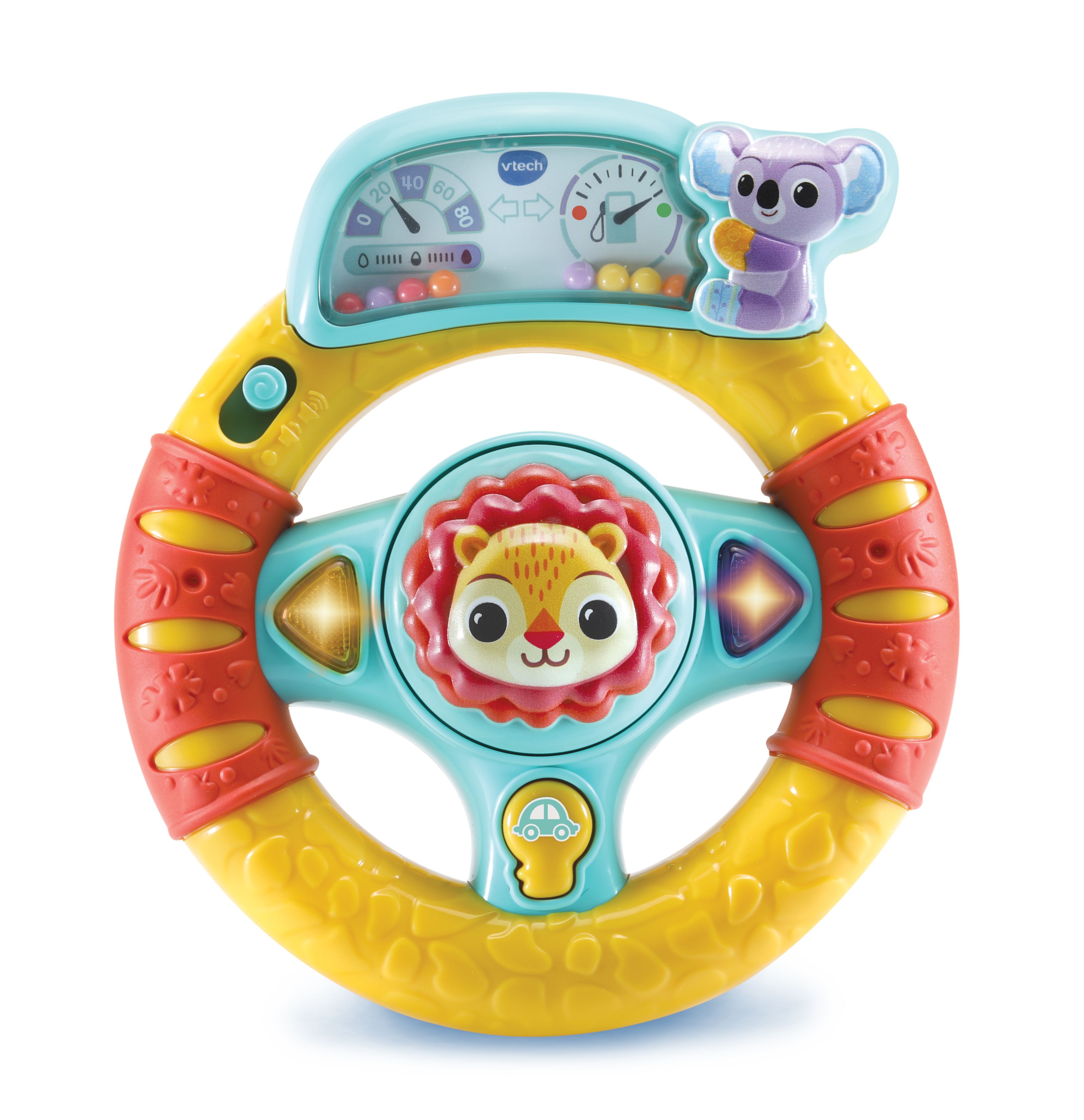 VTech Baby Toeter & Draai Stuurtje - Educatief Babyspeelgoed - 6 tot 36 Maanden