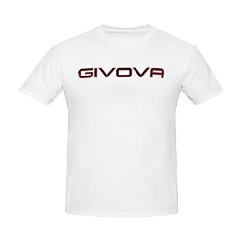 givova MA008 T-shirt unisex - volwassenen, wit, M