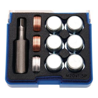 BGS Reparatieset voor olieaftapschroefdraad M20 x 1,5 mm - 1 stuk