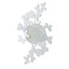 Arti e Mestieri Papillon Wall clock white
