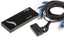 KALEA-INFORMATIQUE Commutateur KVM automatique pour 4 PC. Connexions HDMI et USB, télécommande. Résolution supportée 4096x2160