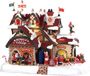 Lemax - 'Kringle's Cottage' - Verlicht gebouw met animatie