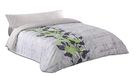 JVR Florence Dekbedovertrek, katoen, polyester, groen, voor eenpersoonsbed, 240 x 150 x 3 cm