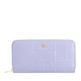 DuDu Up Portemonnee RFID-bescherming Leer 20 cm - Dames - Horizontaal - lilac-orange