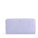 DuDu Up Portemonnee RFID-bescherming Leer 20 cm - Dames - Horizontaal - lilac-orange