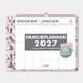 De Hobbit Planificateur Familiale 2027 - Fleur de Cerisier