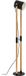 Eglo Hornwood Staande lamp - 1 lichts - 140 cm - E27 - Hout/Zwart - FSC Hout