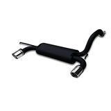 Dubbele AutoStyle Dubbele Sportuitlaat compatibel met Toyota Aygo 1.0 50kW 2005-2011 70mm
