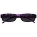 Leesbril The Reading Glasses Leesbril Paarse Schildpad Lichtgewicht Comfortabel Zon Lezers UV400 Mannen Vrouwen S32-5 +2,00