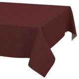 ANRO Tafelkleed Effen linnenlook Meerkleurig 140x140cm Rechte rand Afwasbaar Waterafstotend
