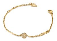 GUESS Calypso Crystals Bead Bracelet Yellow Gold goudkleurig