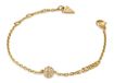 GUESS Calypso Crystals Bead Bracelet Yellow Gold goudkleurig