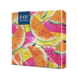 PAW Servetten 33 x 33 cm, 20 stuks - Sappige Watermeloenen