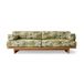 HKLIVING loungebank buiten teak (botanical)