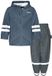 Playshoes Kinderregenjas Regenset Halbbroek Basic 408355 Marine Unisex Polyester