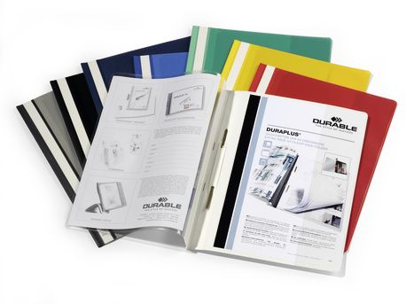 Durable Duraplus - Mappen - groen, transparant