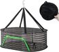 Trankielo® – Filet de séchage suspendu – Étagère de séchage pliable multifonctionnelle – Convient pour herbes, viande, fleurs – Avec crochet rotatif à 360°