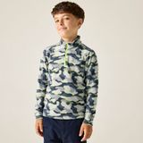 Regatta Fleece Kinderen Half-zip Kraag Grijs Unisex Polyester 116