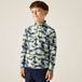 Regatta Fleece Kinderen Half-zip Kraag Grijs Unisex Polyester 116