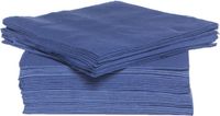 Cosy & Trendy Servetten - donkerblauw - 40 stuks - 38 x 38 cm