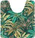 Tendance Toiletmat/wc mat Jungle Fever - antislip - groen - 45 x 50 cm