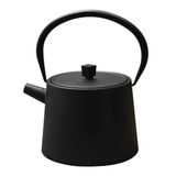 HOME DECO FACTORY, KA6184, Gietijzeren theepot 90 cl, Zwart