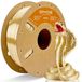 PLA Filament pour imprimantes 3D - Silk PLA 1,75 mm - Jaune crème - 4 kg