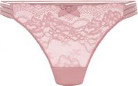 Hunkemöller Dames Lingerie String Sully - Roze - maat M