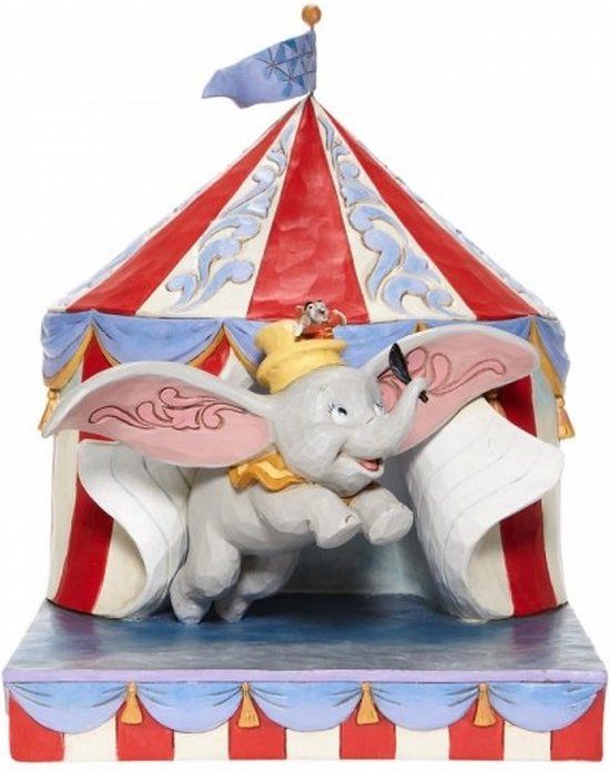 Disney Traditions Dumbo Over the Big Top Figurine