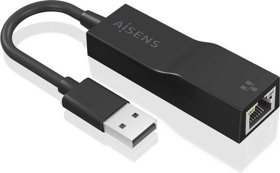 AISENS A106-0766 USB 3.0 Ethernet Adapter - Zwart