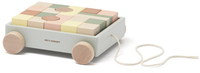 KIDS CONCEPT ® Trolley met houten blokken Edvin