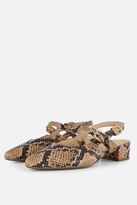 Gabor Instappers Python beige Leer