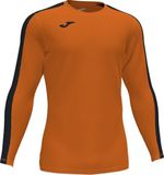 Joma Academy III Voetbalshirt Lange Mouw Heren - Oranje / Zwart | Maat: M