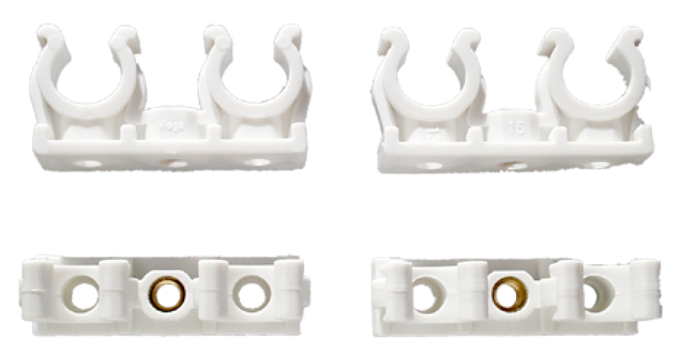 Cornat Dubbele Clip Koperbuis 15Mm (25St) - TP561203