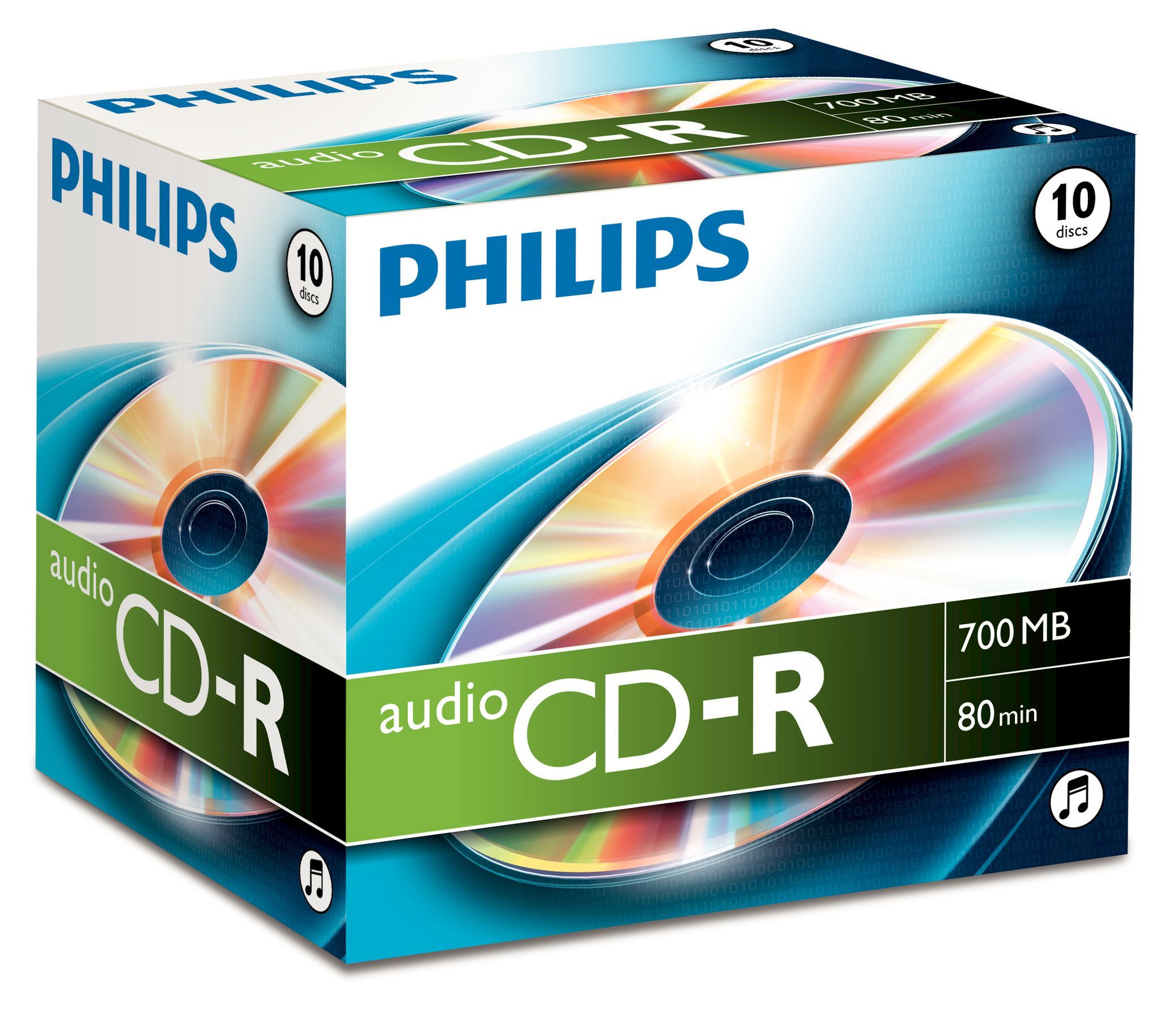 Philips CD-R 700MB 80min - 10 Pack